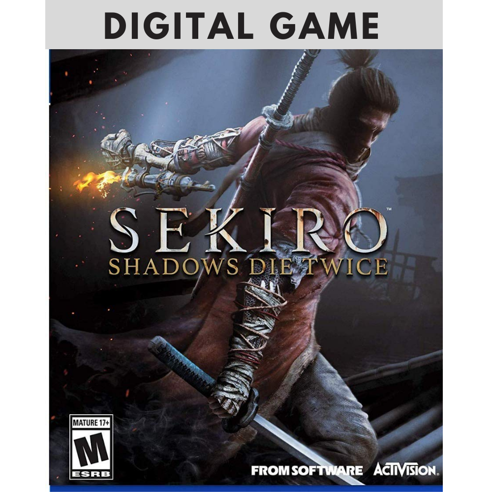 SEKIRO : SHADOW DIE TWICE PS4/PS5(DIGITAL GAME)