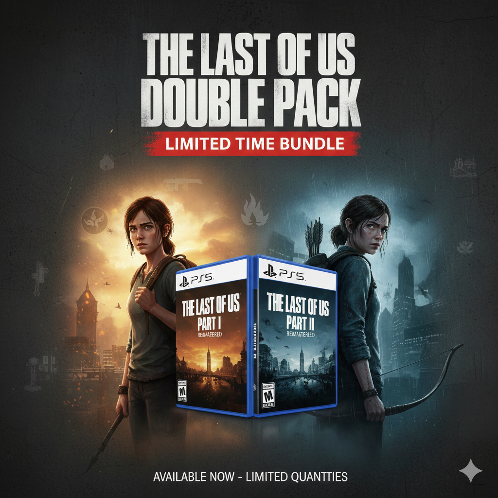LAST OF US 1 & 2 COMBO OFFER PS5/PS4(DIGITAL GAME)